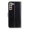  Samsung Galaxy S22 Plus Fodral Crazy Horse Läder Svart