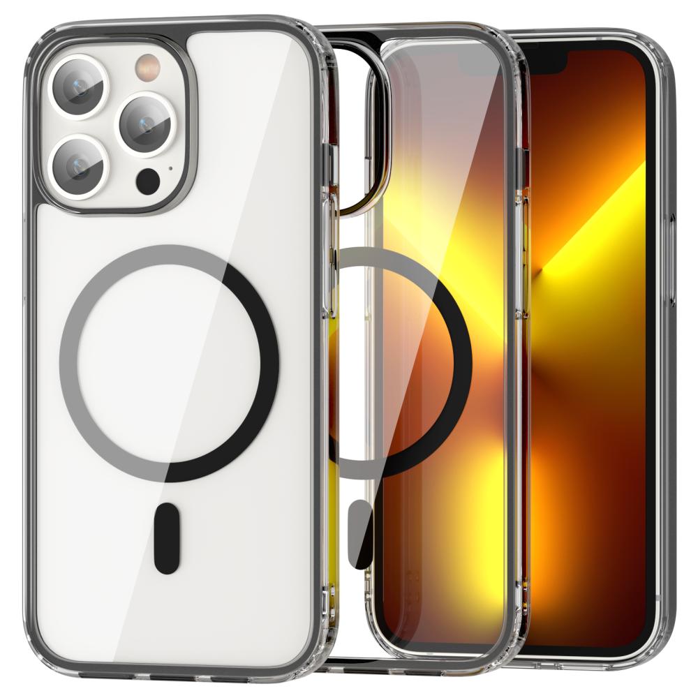 ColorPop ColorPop iPhone 13 Pro Max Skal CH MagSafe Transparent/Svart