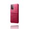 KSQ Samsung Galaxy A52 / A52s - KSQ Skal Med Kortfack - Rosa
