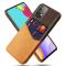 KSQ Samsung Galaxy A52 / A52s - KSQ Skal Med Kortfack - Orange