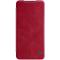 NILLKIN NILLKIN Samsung Galaxy S22 Ultra Fodral Qin Series Röd