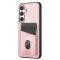 AZNS AZNS Samsung Galaxy A37 5G Skal Med Kortfack Läder Roséguld