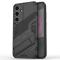  Samsung Galaxy S25 Skal Kickstand Hybrid Armor Svart