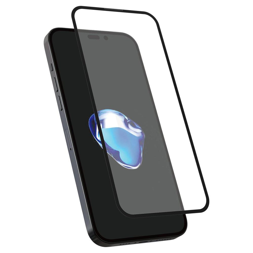 holdit holdit iPhone 16 Plus/15Pl/14ProMax Skärmskydd Heltäckande Svart Ram