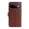  Google Pixel 11/10 Fodral Crazy Horse Läder Brun