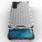  Samsung Galaxy S23 Skal Shockproof Honeycomb Textur Röd