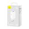 BASEUS Baseus 65W GaN5 Pro Väggladdare 2x USB-C 1x USB-A Vit