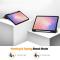  Samsung Galaxy Tab S11 Fodral Tri-Fold Läder Roséguld