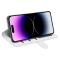  iPhone 15 Pro Max Fodral Läder Vit