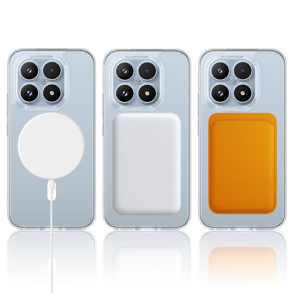  Xiaomi 17 Skal Akryl/TPU Magsafe Premium Transparent