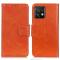  Motorola Edge 40 Pro 5G Fodral Split Läder Orange