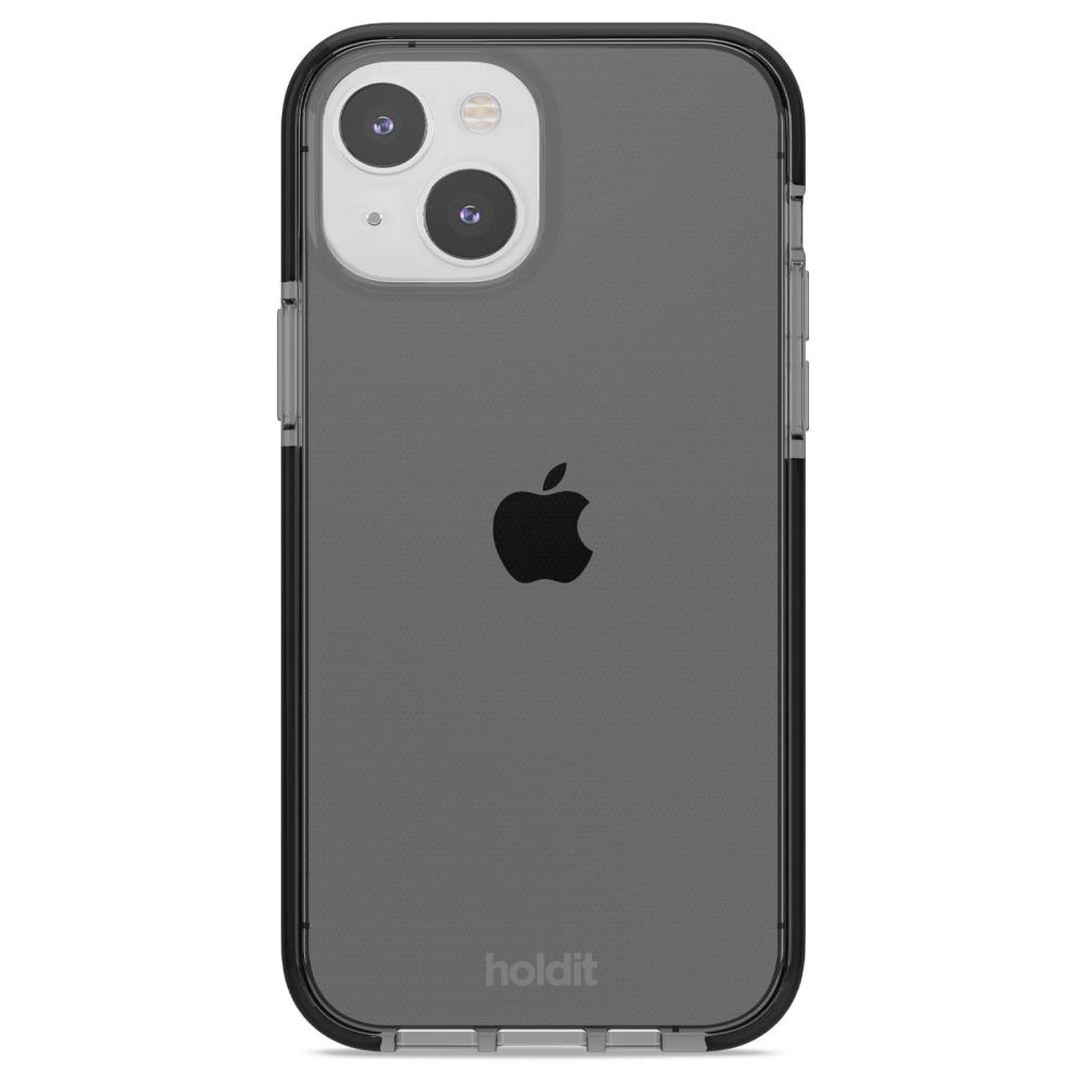 holdit holdit iPhone 15 Mobilskal Seethru Svart