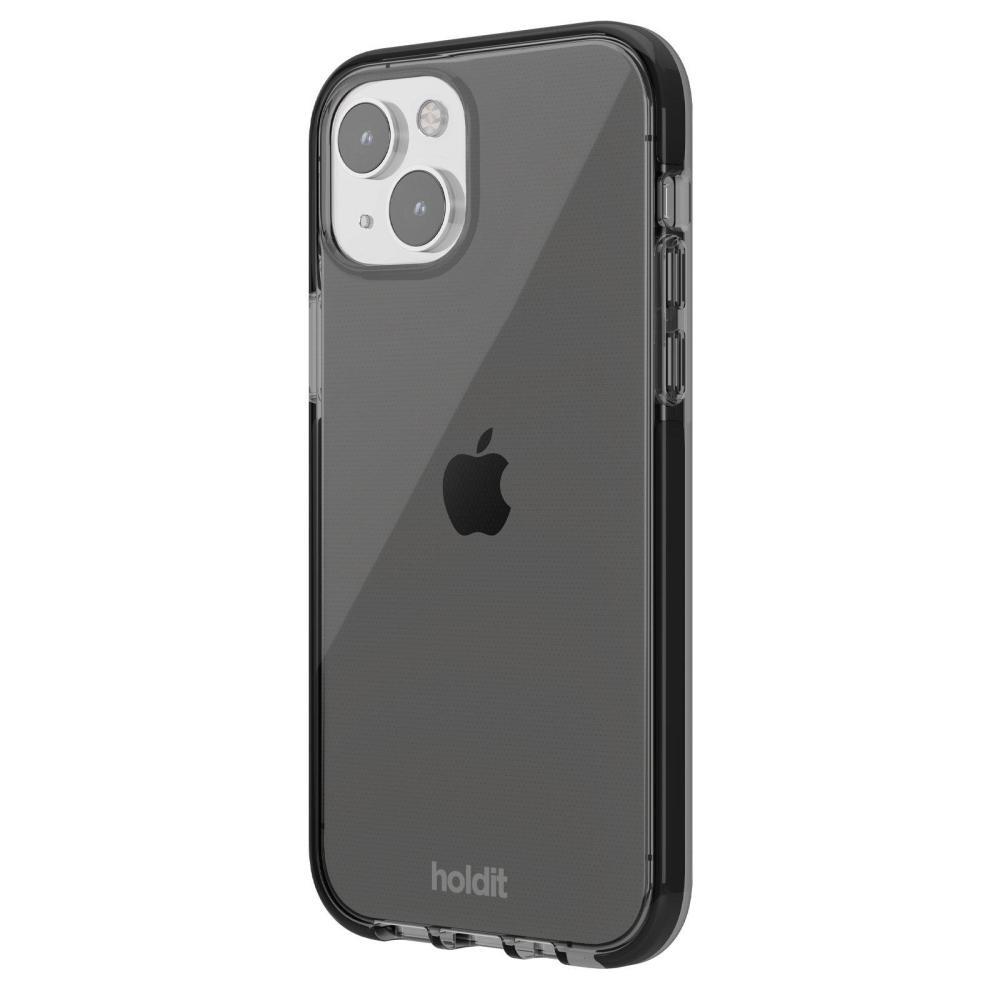 holdit holdit iPhone 15 Mobilskal Seethru Svart