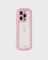 holdit holdit iPhone 16 Pro Max Skal Wavy Pink/Transparent