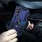  Samsung Galaxy A55 5G Skal Ring Armor Hybrid Blå