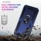  Samsung Galaxy A55 5G Skal Ring Armor Hybrid Blå