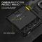  Samsung Galaxy S23 Ultra Skal Hybrid Ring Armor Svart