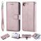  iPhone 6/7/8/SE (2020/2022) - 2in1 Magnet/Plånboksfodral - Roséguld