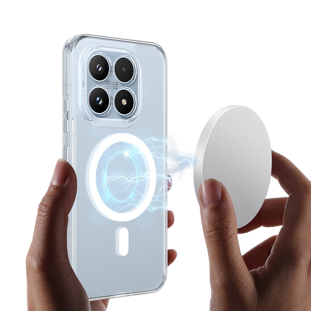  Xiaomi 17 Skal Akryl/TPU Magsafe Premium Transparent