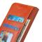  Motorola Edge 40 Pro 5G Fodral Split Läder Orange