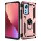 Xiaomi 12 Pro Skal Ring Hybrid Armor Roséguld