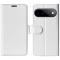  Google Pixel 11 Pro XL Fodral Crazy Horse Läder Vit
