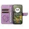  Motorola Edge 70 Fodral Med Fjäril Tryck Lila