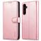 AZNS AZNS Samsung Galaxy S24 FE Fodral Läder Roséguld