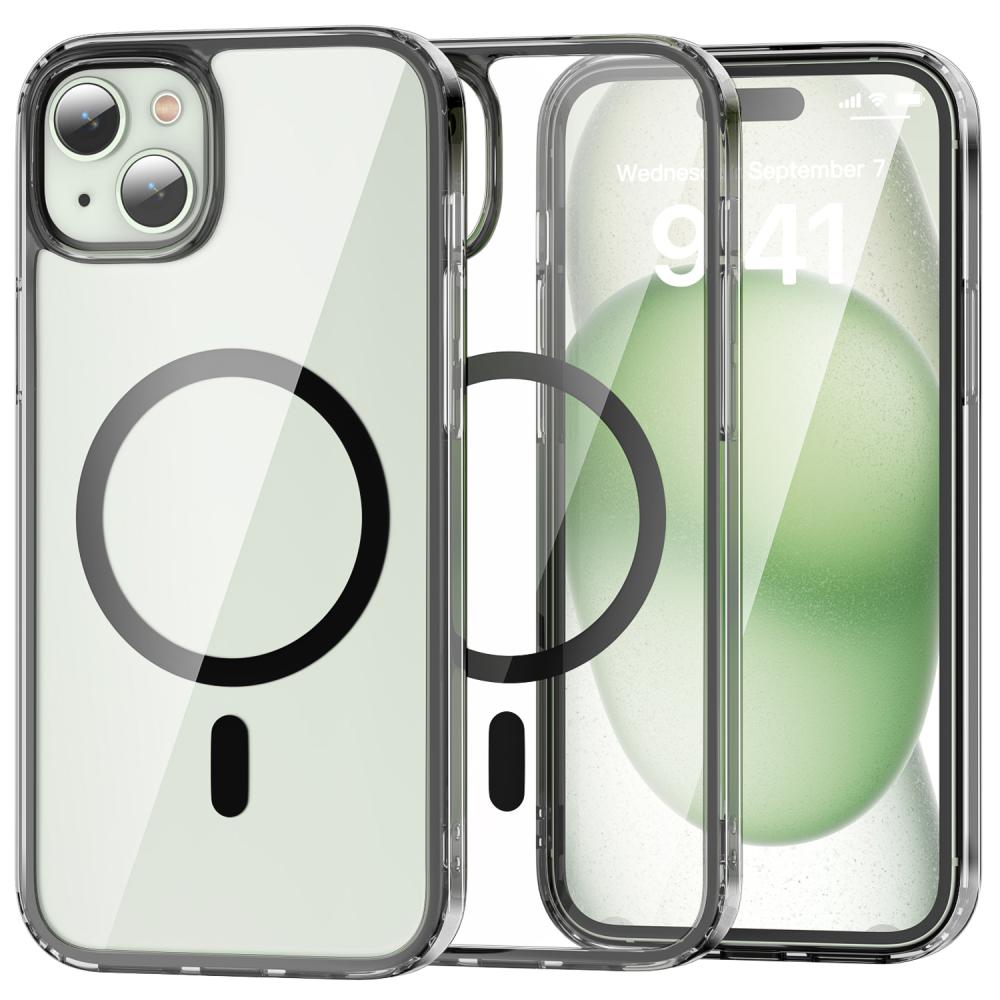 ColorPop ColorPop iPhone 15 Plus Skal CH MagSafe Transparent/Svart