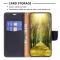  Samsung Galaxy S23 Ultra Fodral Litchi Shark Svart