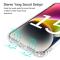LEEU DESIGN LEEU DESIGN iPhone 15 Plus Skal AirBag Hybrid Transparent