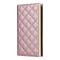  Samsung Galaxy S25 Plus Fodral Rhombus Läder Roséguld