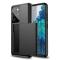  Samsung Galaxy S21 Ultra - Hybrid Skal Med Kortfack - Svart