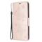  Nokia G10 / G20 Fodral Tryckt Butterfly Läder Roséguld