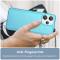  Xiaomi Redmi 12 5G/4G Skal Akryl/TPU Transparent Blå