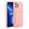  iPhone 13 Pro Skal Med Kortfack Ljus Rosa