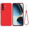  Samsung Galaxy A17 Skal Liquid Silikon Röd