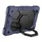  Galaxy Tab A11 Skal Kickstand Shockproof Mörk Blå / Svart
