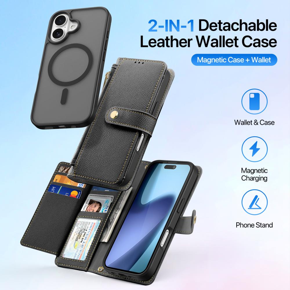 DUX DUCIS DUX DUCIS iPhone 17 2in1 Magnet Fodral Lawa Series Svart