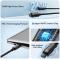 BASEUS Baseus 1m 240W USB-C - USB-C Kabel Tungsten Gold Series Svart