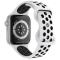ColorPop Sportarmband Dual-Color Apple Watch 42/44/45/46/49 mm (M/L) Vit/Svart