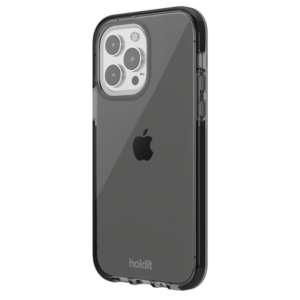 holdit holdit iPhone 15 Pro Mobilskal Seethru Svart