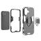  iPhone 16 Skal Hybrid Ring Armor Svart