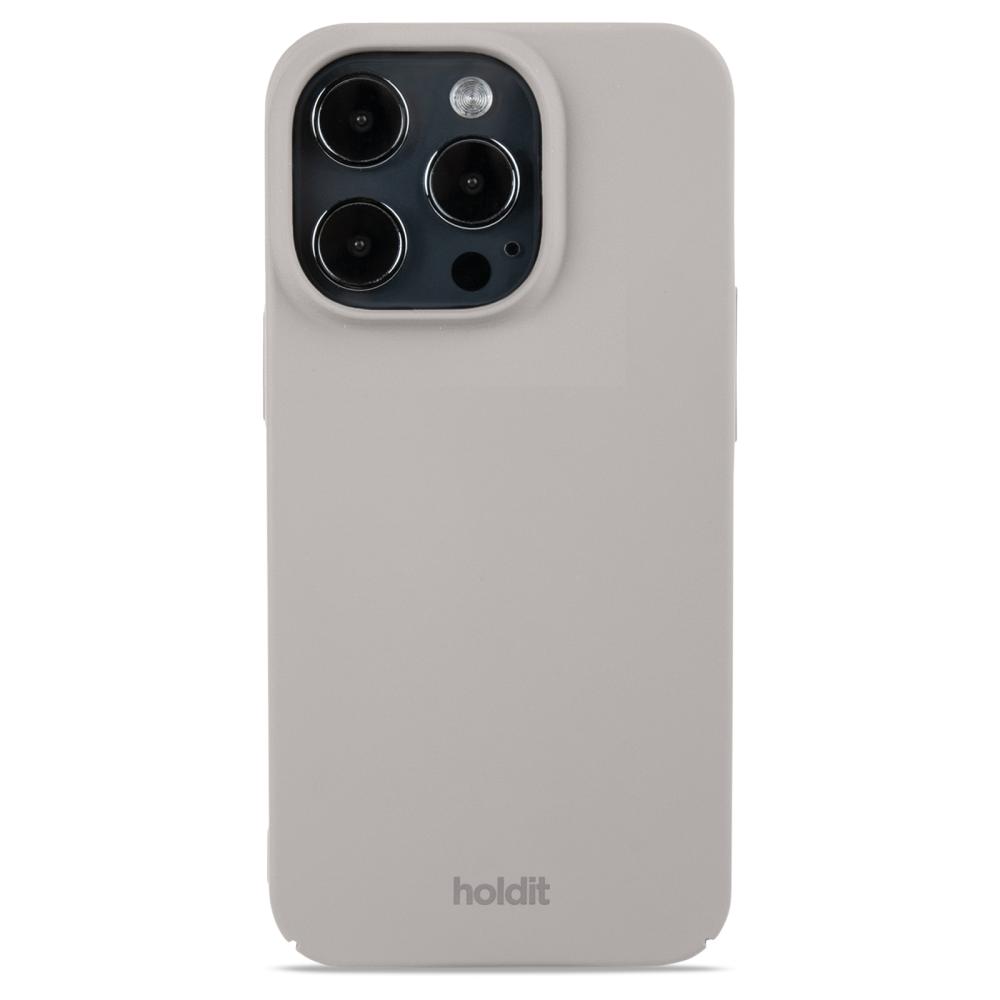 holdit holdit iPhone 15 Pro Mobilskal Slim Taupe