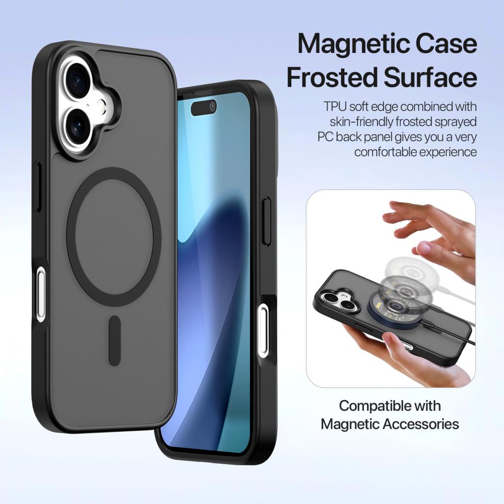 DUX DUCIS DUX DUCIS iPhone 17 2in1 Magnet Fodral Lawa Series Svart