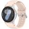  Galaxy Watch 5/5 Pro/6/7/FE Armband Silikon Wave Design Rosa