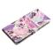  Samsung Galaxy A27 5G Fodral Läder Blommor Rosa/Lila