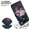  Samsung Galaxy A27 5G Fodral Läder Blomma Rosa