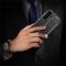  Samsung Galaxy A17 Skal Litchi Textur Svart