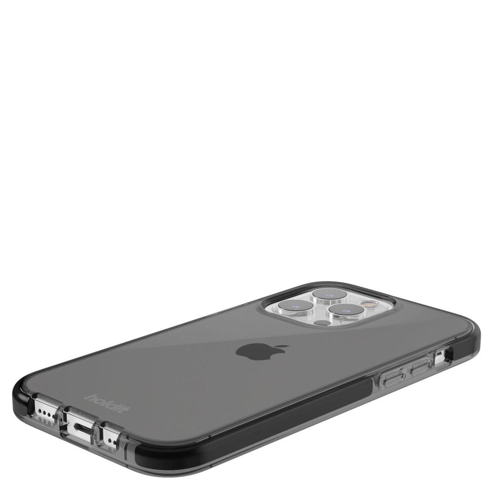 holdit holdit iPhone 15 Pro Mobilskal Seethru Svart